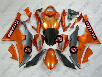 Yamaha YZF-R6 Sunburst Orange Fairings