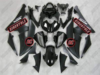 Yamaha YZF-R6 Matte Black Fairings