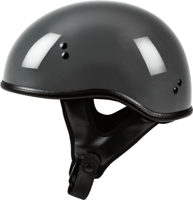 HIGHWAY 21 .357 SOLID HALF HELMET GREY