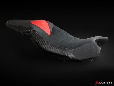BMW S1000XR Black/Red Seat Cover