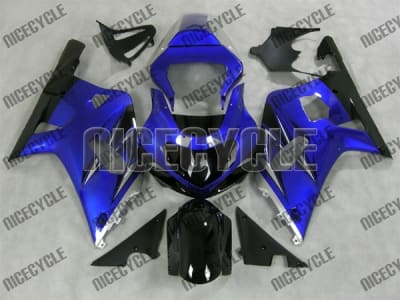 Electric Blue Suzuki GSX-R 600 750 Fairings