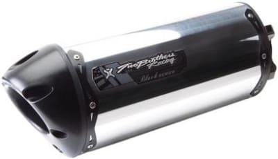 2009-2011 S1r Black Series Slip On Alum Kaw