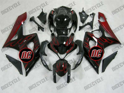 Suzuki GSX-R 1000 Blazin' Flame Fairings