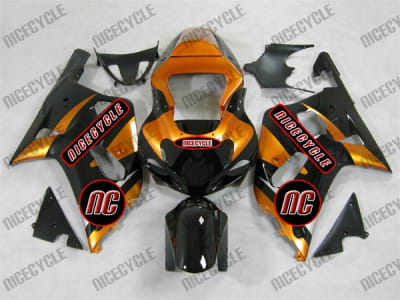 Metallic Orange Suzuki GSX-R 600 750 Fairings
