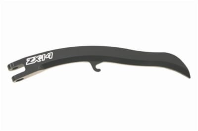 ZX14 (06-Present) SLEEK NEW KICKSTAND ANODIZED BLACK ALUMINUM (product code# a3064AB)