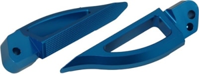 Blade Style Anodized Blue Rear Footpeg Set for Suzuki Hayabusa 99-07 (product code: A4262BU)