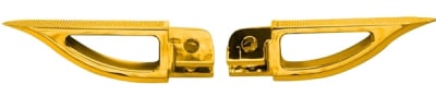 Blade Style GOLD Front Footpeg Set for Suzuki Hayabusa 99-Present (product code: A4263G)