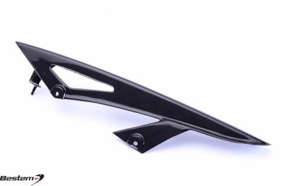 Kawasaki ZX10R 06-­07 Carbon Fiber Chain Guard