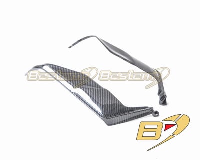 Triumph Street Triple 765 RS 2018-2020 Carbon Fiber Gas Tank Side Cover Panel Fairing Cowling Twill