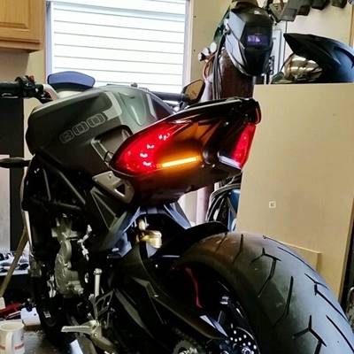 SBL MV Agusta 800 Dragster Rear LED Turn Signals