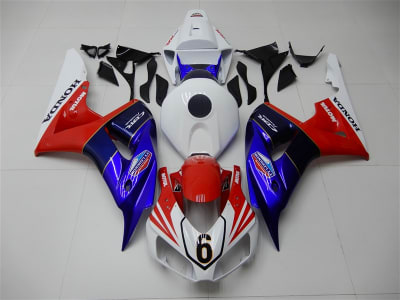 Motorcycle Fairings Kit - 2006-2007 Honda CBR1000RR White/Blue/Red Fairings | DSCN5534