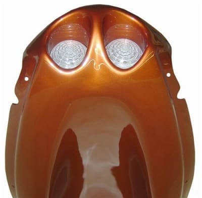 40th Anniversary Bronze EuroTail for Hayabusa (99-07) With LED Lights (product code# EUROS101BR)
