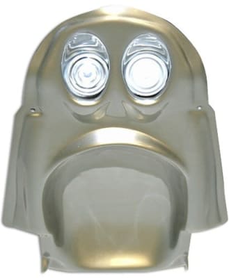 Painted "Silver" EuroTail for Suzuki GSXR 600/750/1000 with Bulbs and LED Lights (Product Code #Euros102S)