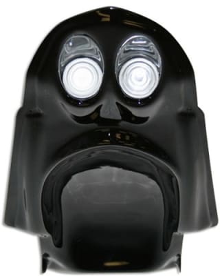 Painted "Black" EuroTail for Suzuki GSXR 600/750/1000 with Bulbs and LED Lights (Product Code #Euros102B)