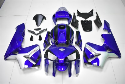 Motorcycle Fairings Kit - 2005-2006 Honda CBR600F5 Blue/Black Fairings | F503041
