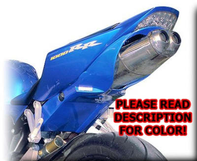 Hotbodies HONDA CBR1000RR (06) ABS Undertail w/ built in LED signal lights - Candy Phoenix Blue