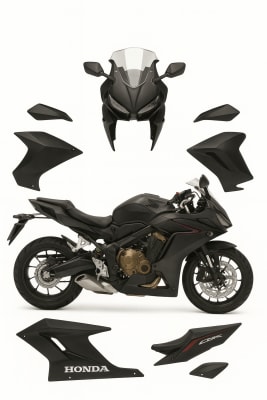 Motorcycle Fairings Kit - 2017-2018 Honda CBR650F Fairings | HNDA2
