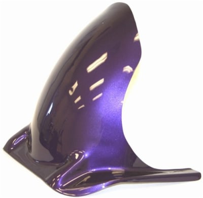 Allstar Purple Painted Rear Tire Hugger For Suzuki GSXR 1000 2003-2004 (product code #HUGS102PU)