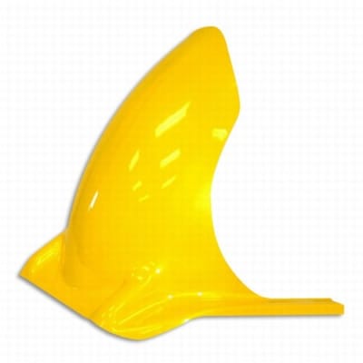 Yellow Painted Rear Tire Hugger For Suzuki GSXR 1000 2003-2004 (product code #HUGS102Y)