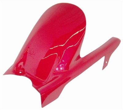 Deep Red Metalilc Rear Tire Hugger For Yamaha R1 04-06 (product code #HUGSR10406R)