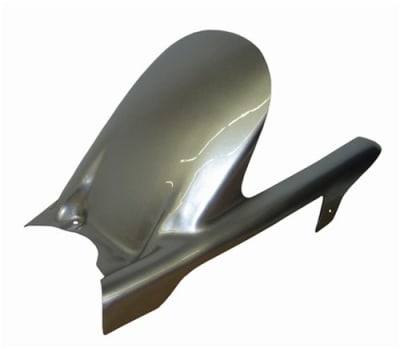Silver Rear Tire Hugger For Yamaha R1 04-06 (product code #HUGSR10406S)