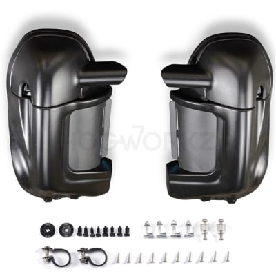 Harley Denim Black Lower Vented Fairing Kit