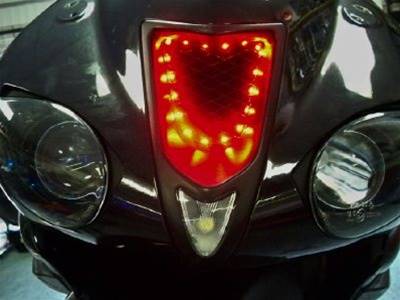 SBL KAWASAKI ZX6R 07-08 HYPER LED INTAKE HALOS