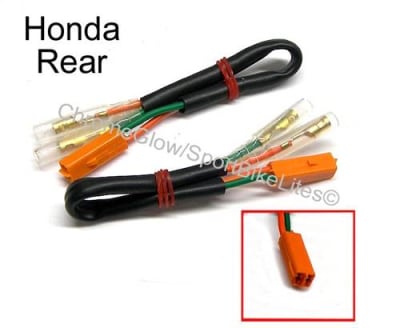 SBL HONDA REAR OEM TURN SIGNAL PLUGS FOR AFTERMARKET TURN SIGNALS