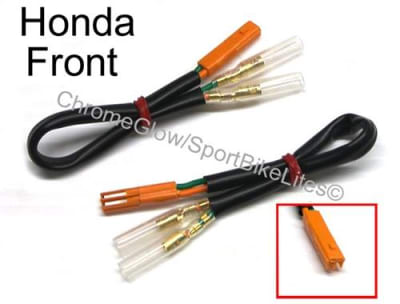 SBL HONDA FRONT OEM TURN SIGNAL PLUGS FOR AFTERMARKET TURN SIGNALS