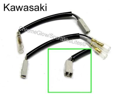 SBL KAWASAKI OEM TURN SIGNAL PLUGS FOR AFTERMARKET TURN SIGNALS