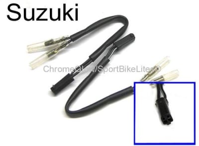 SBL SUZUKI OEM TURN SIGNAL PLUGS FOR AFTERMARKET TURN SIGNALS
