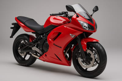 Kawasaki Ninja 650R Gloss Red Fairings