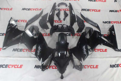Gloss Black Kawasaki Ninja 650R Fairings