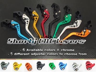 SBL Triumph Standard Short or Long Adjustable Motorcycle Brake & Clutch Levers 675 STREET TRIPLE R/RX. '09-'16 (F35/T333)