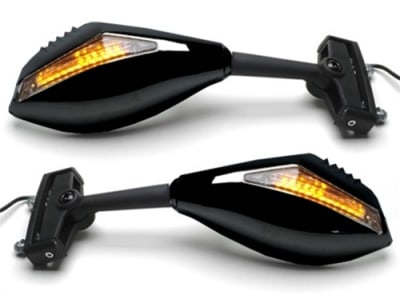 Motorcycle LED Racing Mirrors