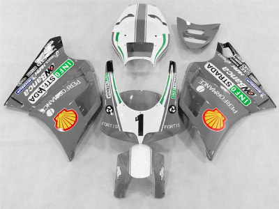 Motorcycle Fairings Kit - Grey Infostrada Ducati 748/916/998/996 Fairings | ND748-3