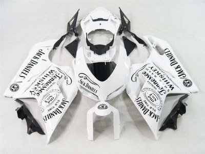 Motorcycle Fairings Kit - Ducati 1198 1098 848 Evo Jack Daniels Fairings | ND848-6