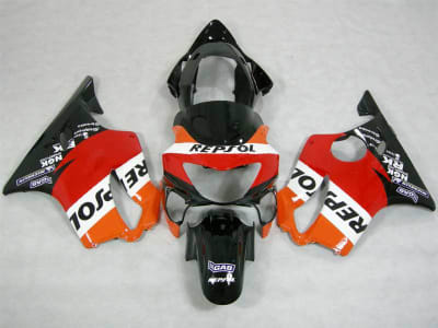 Motorcycle Fairings Kit - 2001-2003 Honda CBR 600 F4i Repsol Style Fairings | NH60103-3