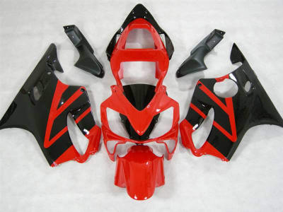 Motorcycle Fairings Kit - 2001-2003 Honda CBR 600 F4i Red/Black OEM Style Fairings | NH60103-9