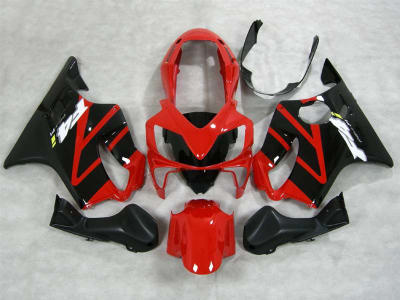 Motorcycle Fairings Kit - Red/Black 2004-2006 Honda CBR 600 F4i Motorcycle Fairings | NH60406-25