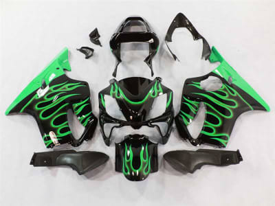 Motorcycle Fairings Kit - 2004-2006 Honda CBR 600 F4i Fire Green Fairings | NH60406-36