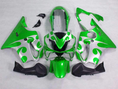 Motorcycle Fairings Kit - 2004-2006 Honda CBR 600 F4i Tribal Green Fairings | NH60406-9