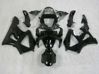 Motorcycle Fairings Kit - Gloss Black 2000-2001 Honda CBR 929RR Motorcycle Fairings | NH90001-2