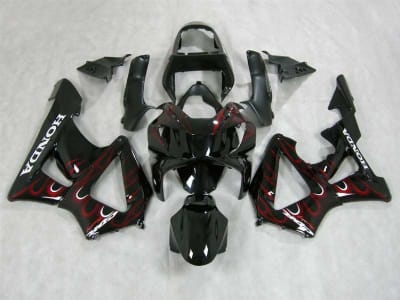 Motorcycle Fairings Kit - 2000-2001 Honda CBR 929RR Flame Red Fairings | NH90001-20