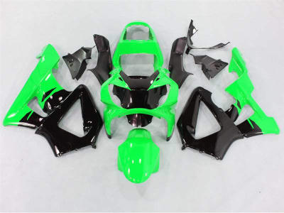 Motorcycle Fairings Kit - 2000-2001 Honda CBR 929RR Green/Black Fairings | NH90001-24