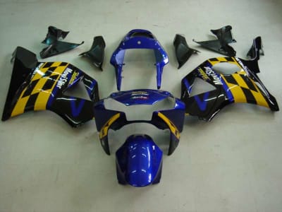 Motorcycle Fairings Kit - 2002-2003 Honda CBR 954RR Checkered Flag Race Fairings | NH90203-1