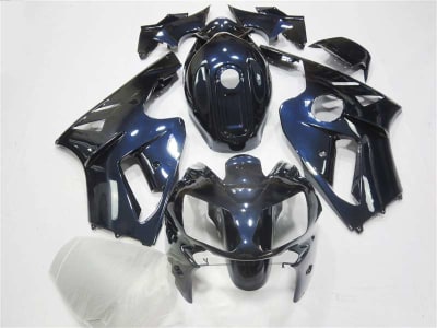 Motorcycle Fairings Kit - 2002-2005 Kawasaki ZX12R Midnight Blue Fairings | NK10205-27