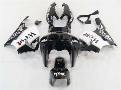 Motorcycle Fairings Kit - 1997-2003 Kawasaki ZX-7R West Race Fairings | NK79703-3
