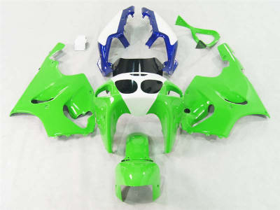 Motorcycle Fairings Kit - 1997-2003 Kawasaki ZX-7R OEM Style Green Fairings | NK79703-7