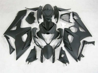 Motorcycle Fairings Kit - Matte Black 2005-2006 Suzuki GSXR 1000 Motorcycle Fairings | NS10506-20